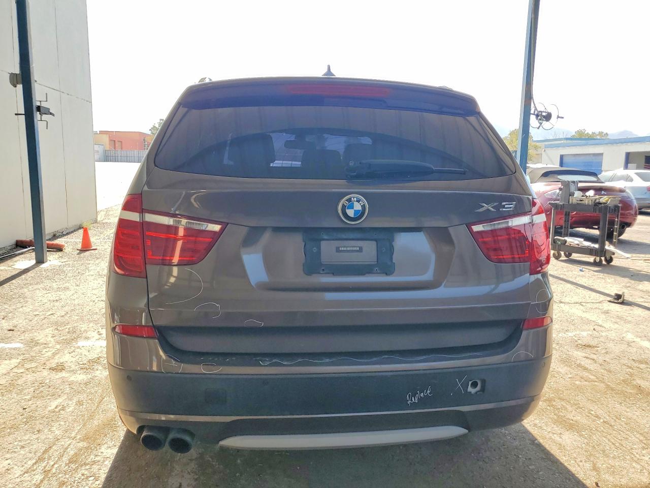 2011 Bmw X3 Xdrive35i Brown vin: 5UXWX7C51BL732174