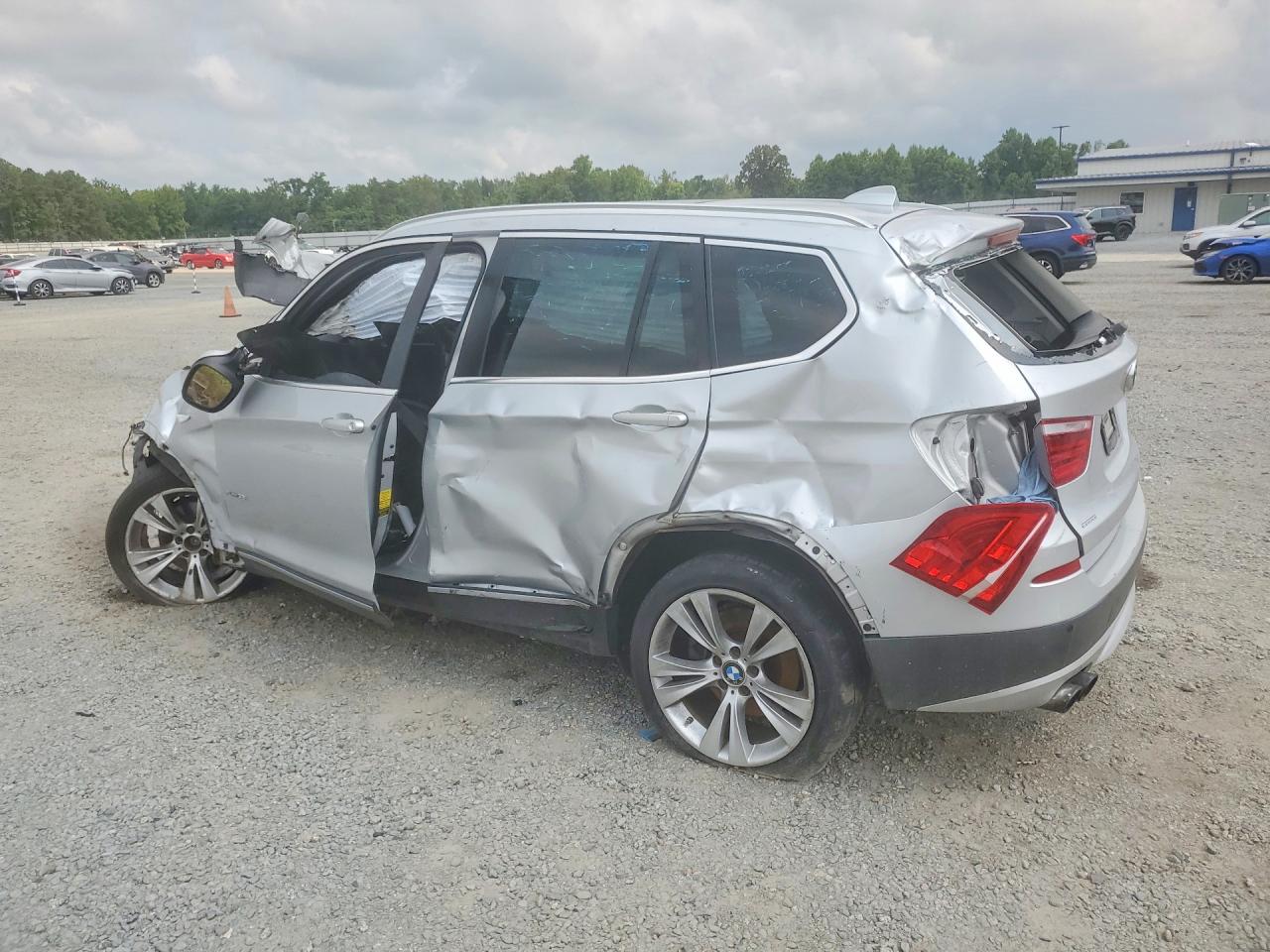 2011 Bmw X3 Xdrive35i Серебряный vin: 5UXWX7C51BL732739