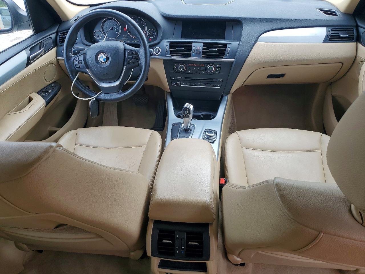 2011 Bmw X3 Xdrive35i White vin: 5UXWX7C51BL735074