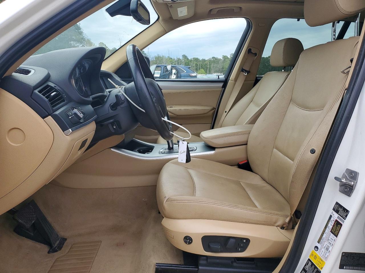 2011 Bmw X3 Xdrive35i White vin: 5UXWX7C51BL735074