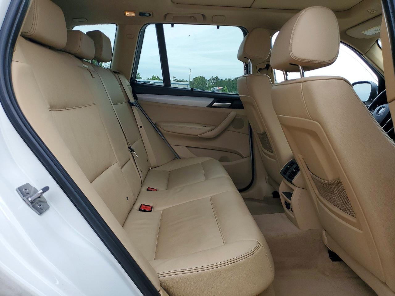 2011 Bmw X3 Xdrive35i White vin: 5UXWX7C51BL735074