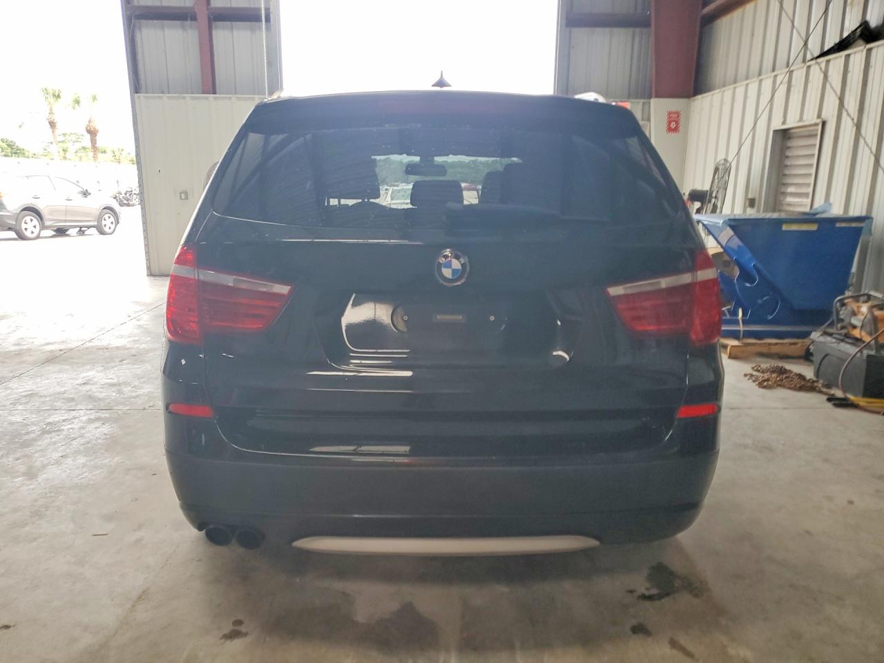 2012 Bmw X3 Xdrive35i Black vin: 5UXWX7C51CL737361