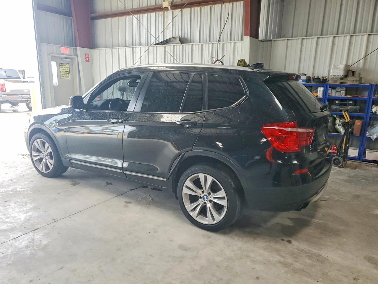2012 Bmw X3 Xdrive35i Black vin: 5UXWX7C51CL737361
