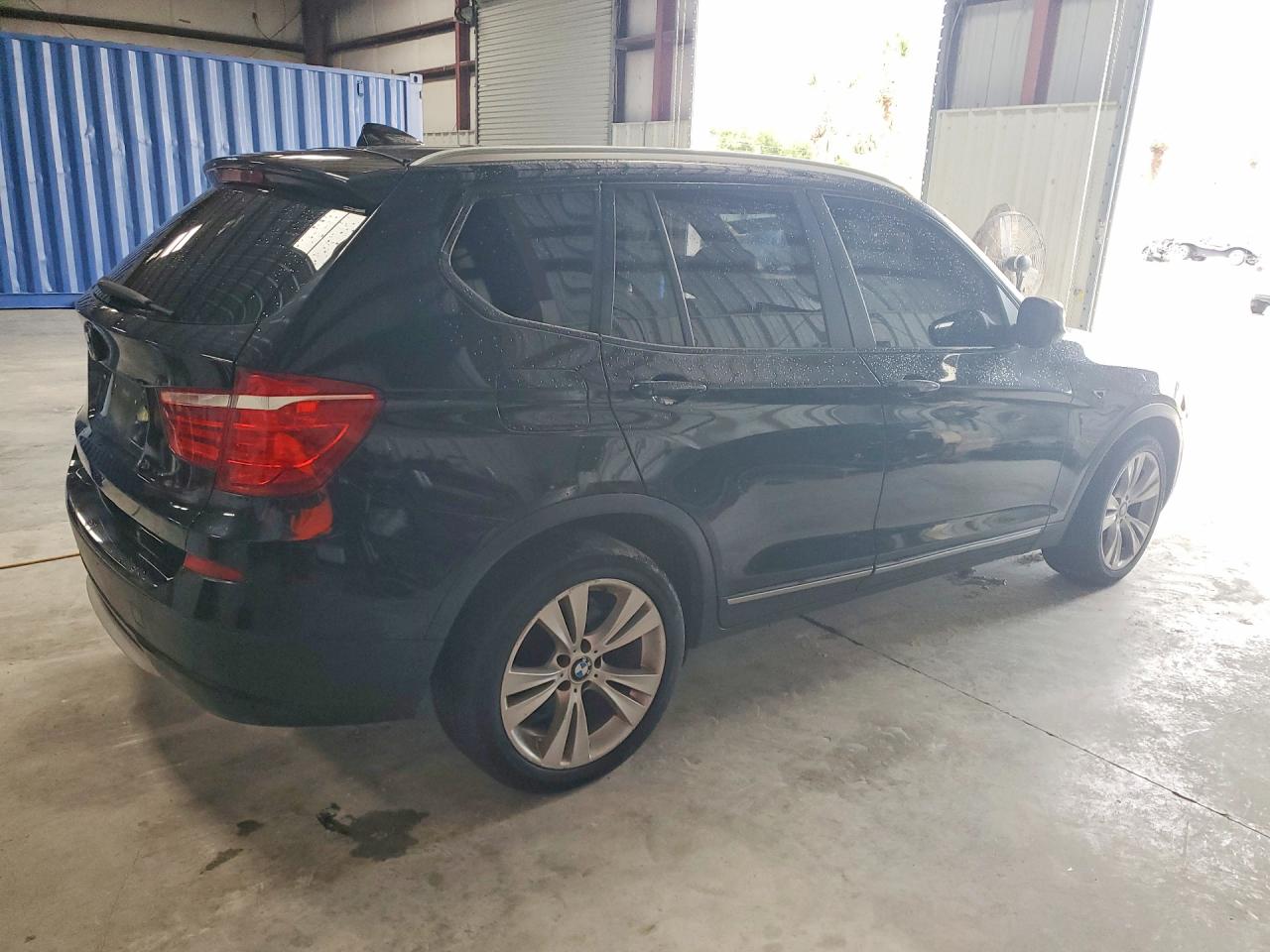 2012 Bmw X3 Xdrive35i Black vin: 5UXWX7C51CL737361