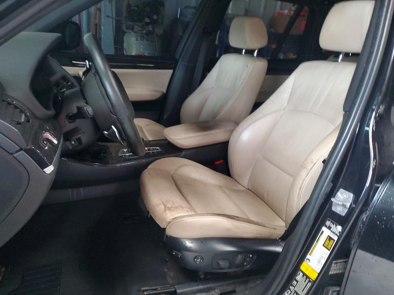 2012 Bmw X3 Xdrive35i Black vin: 5UXWX7C51CL737361