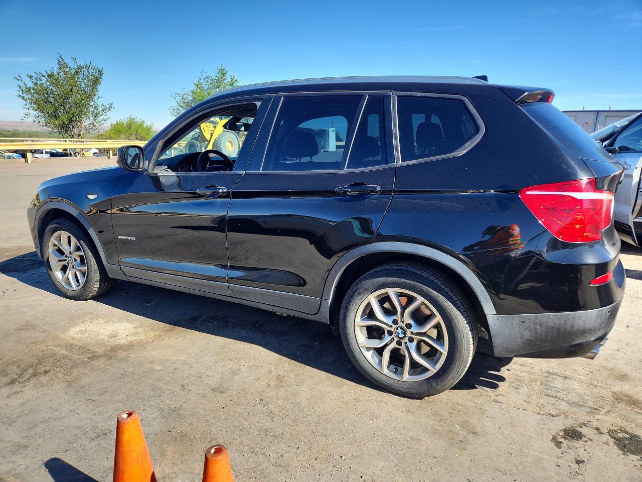 2012 Bmw X3 Xdrive35i Black vin: 5UXWX7C51CL889639