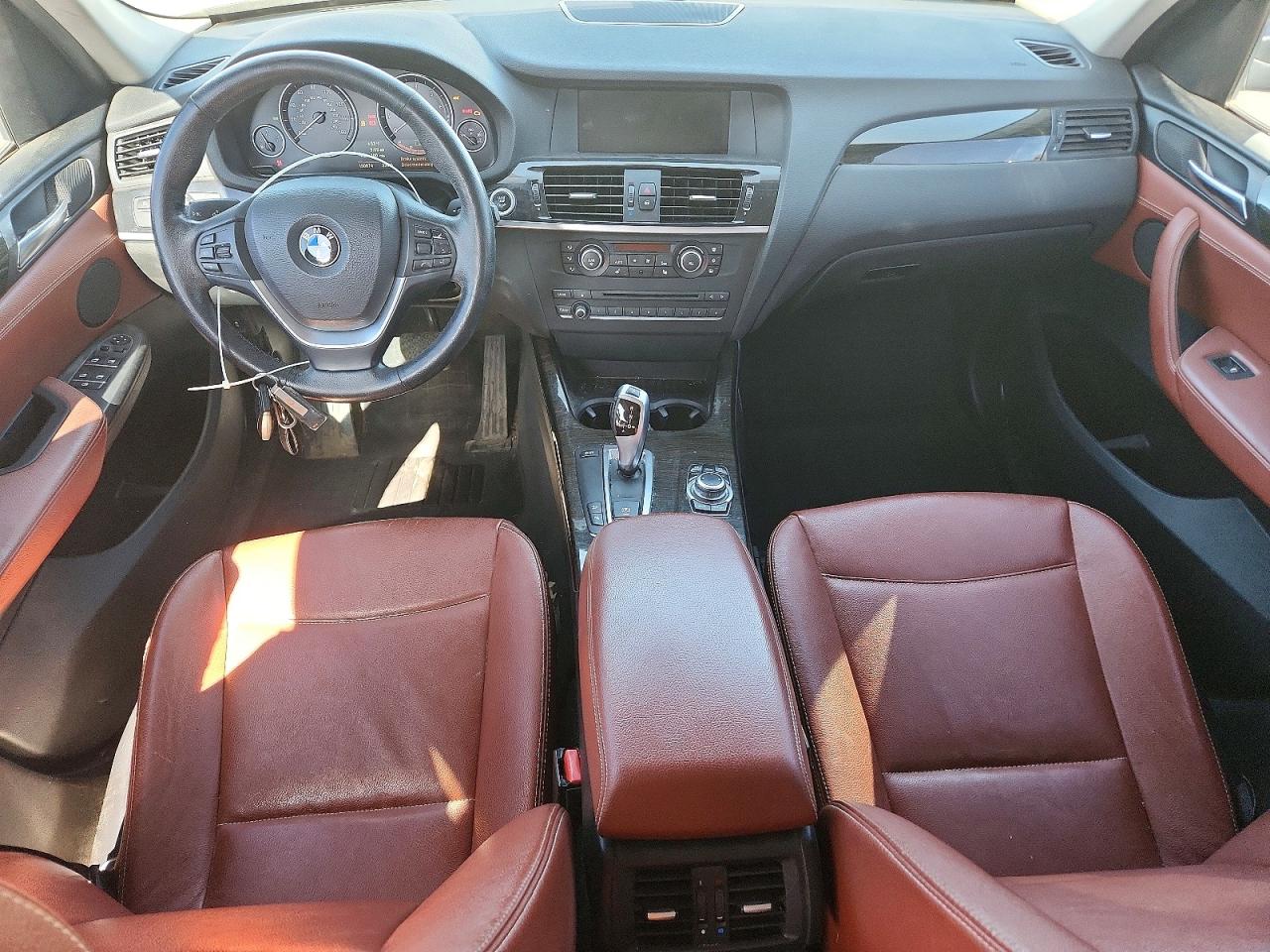 2012 Bmw X3 Xdrive35i Black vin: 5UXWX7C51CL889639