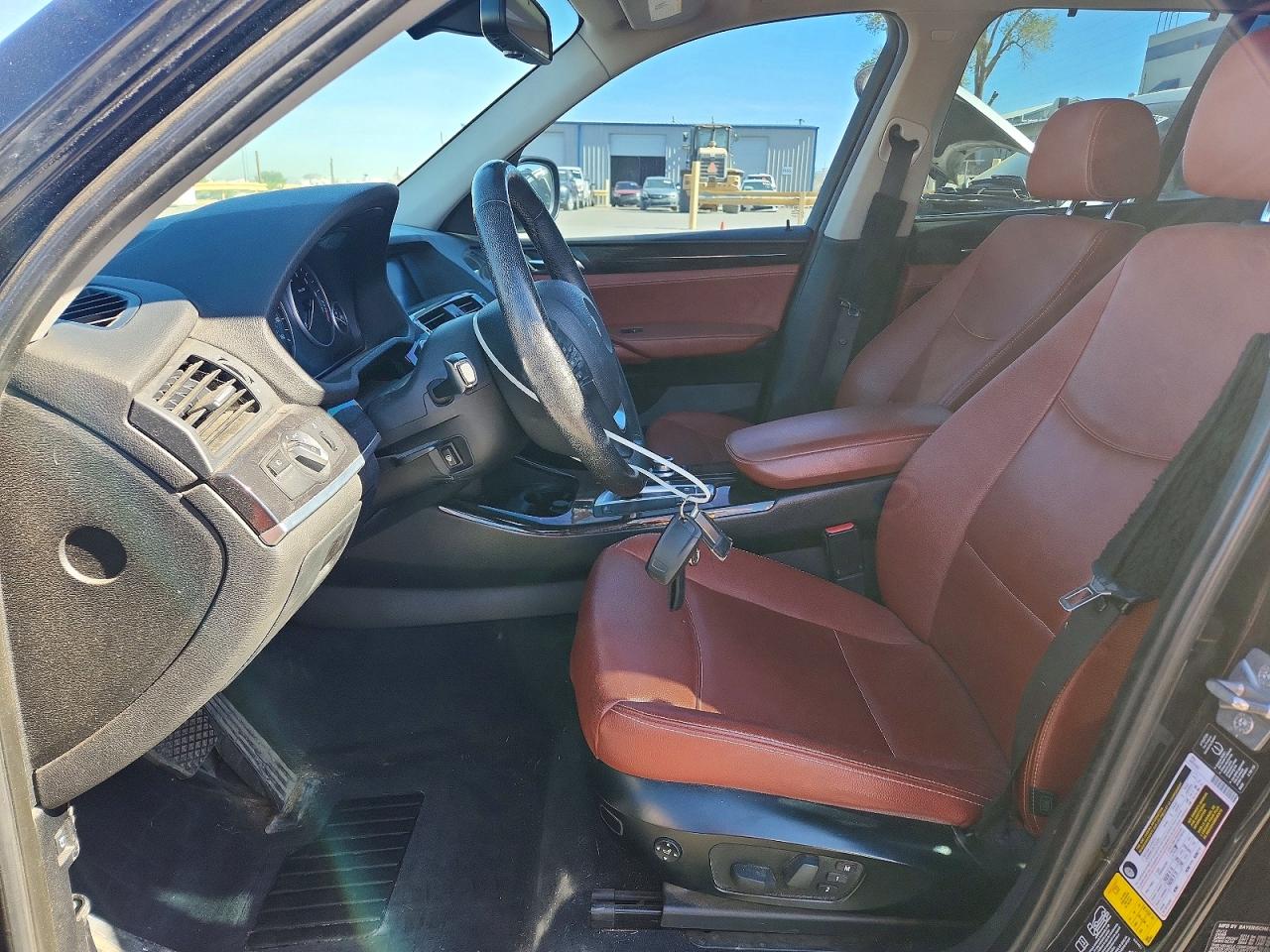 2012 Bmw X3 Xdrive35i Black vin: 5UXWX7C51CL889639