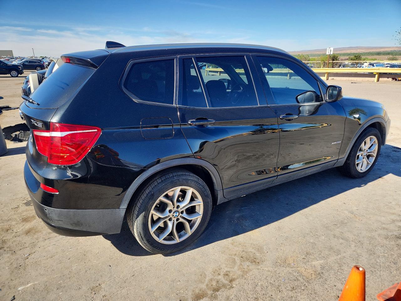 2012 Bmw X3 Xdrive35i Black vin: 5UXWX7C51CL889639