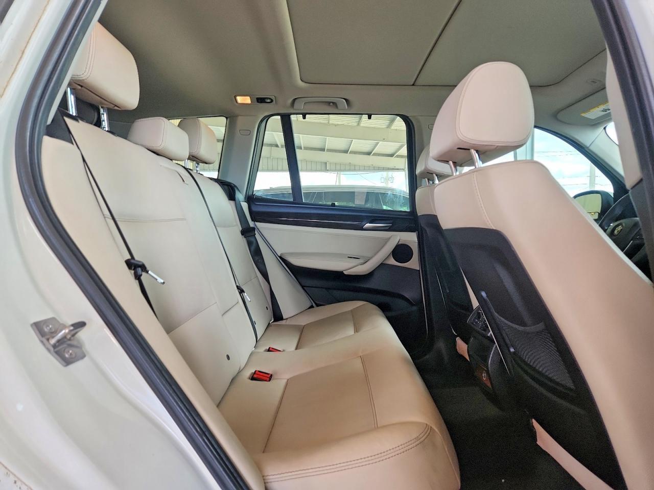 2012 Bmw X3 Xdrive35i White vin: 5UXWX7C51CL975372