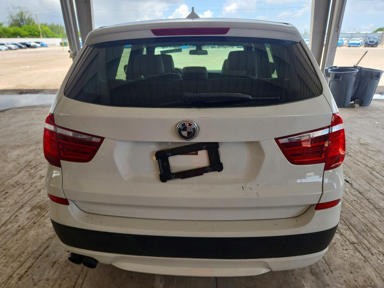 2012 Bmw X3 Xdrive35i White vin: 5UXWX7C51CL975372