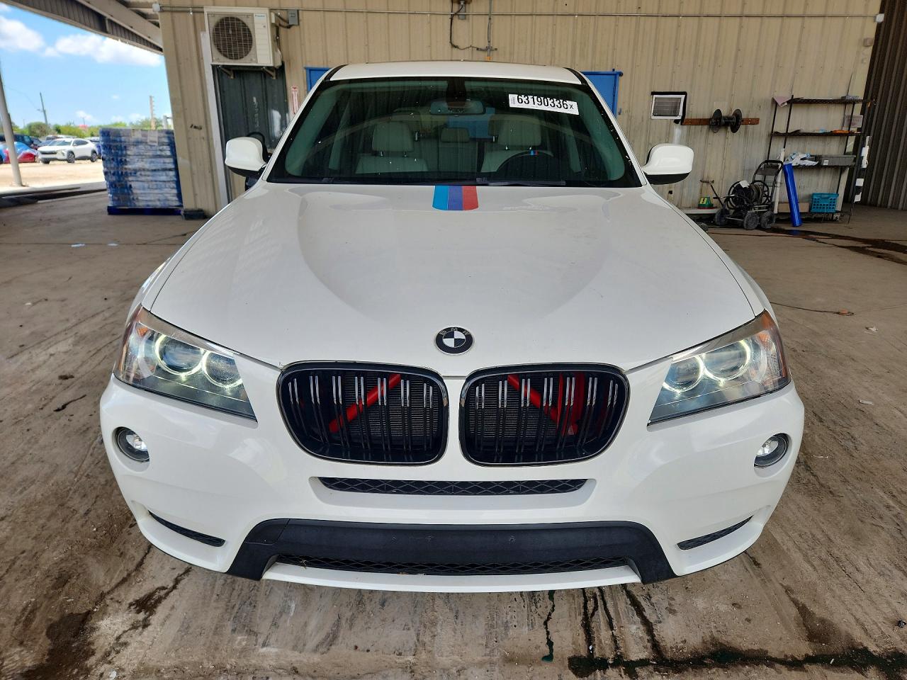 2012 Bmw X3 Xdrive35i White vin: 5UXWX7C51CL975372
