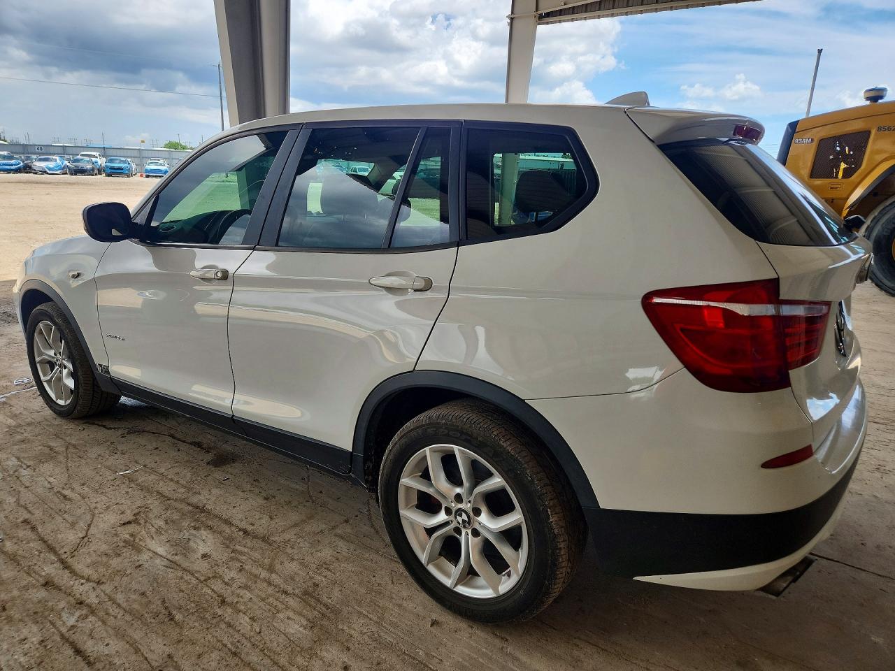 2012 Bmw X3 Xdrive35i White vin: 5UXWX7C51CL975372