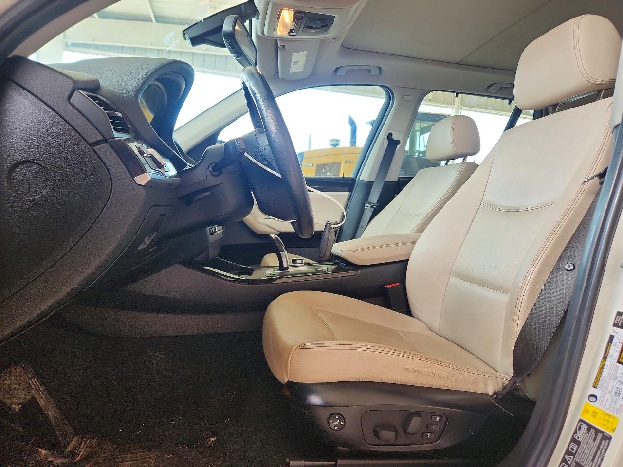 2012 Bmw X3 Xdrive35i White vin: 5UXWX7C51CL975372