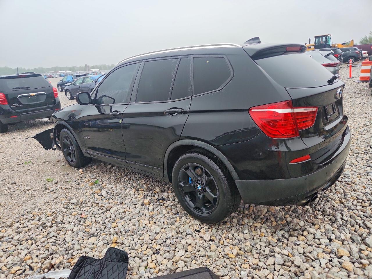 2013 Bmw X3 Xdrive35i Black vin: 5UXWX7C51DL977768