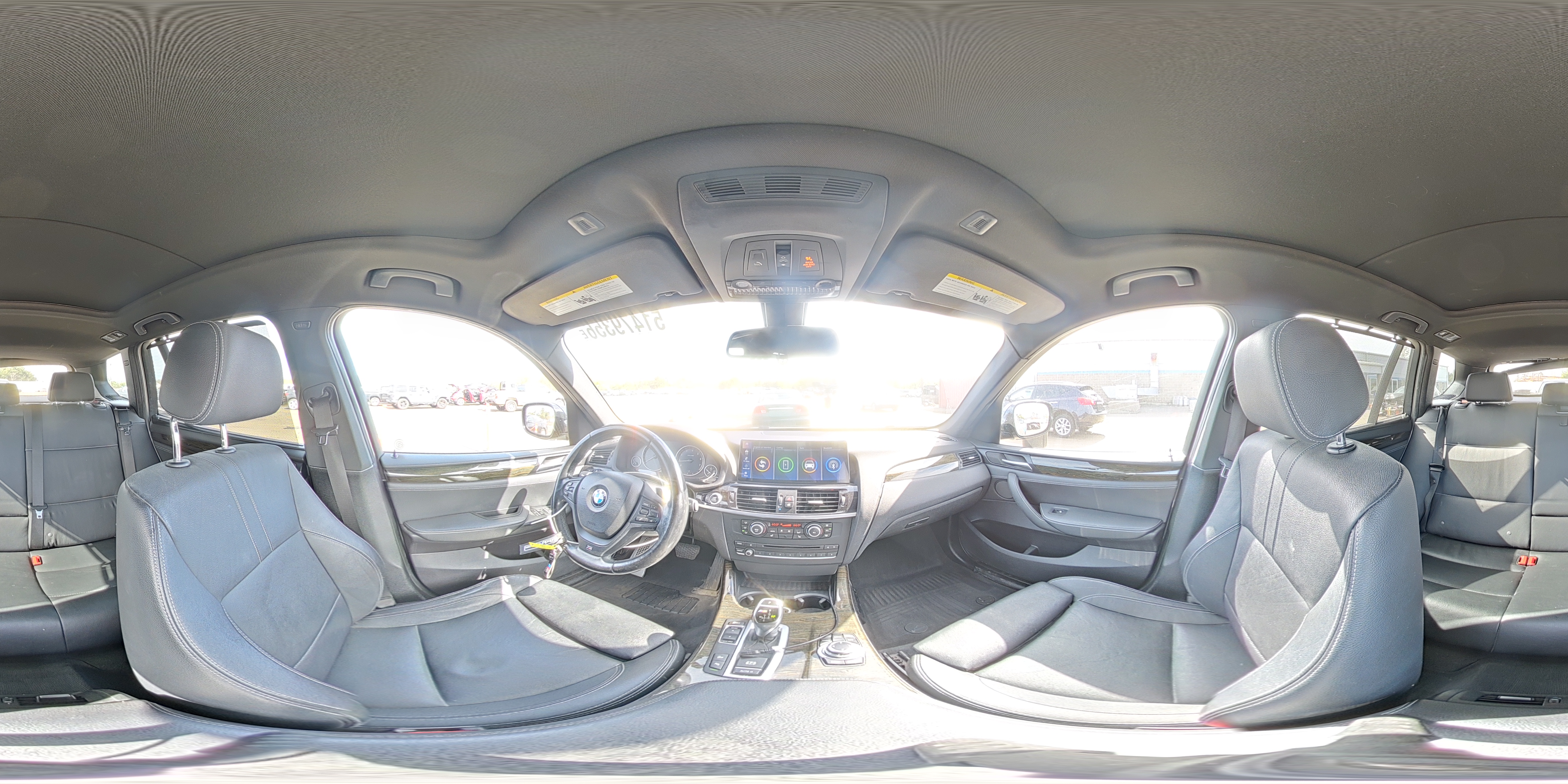 2013 Bmw X3 Xdrive35i Black vin: 5UXWX7C51DL981562