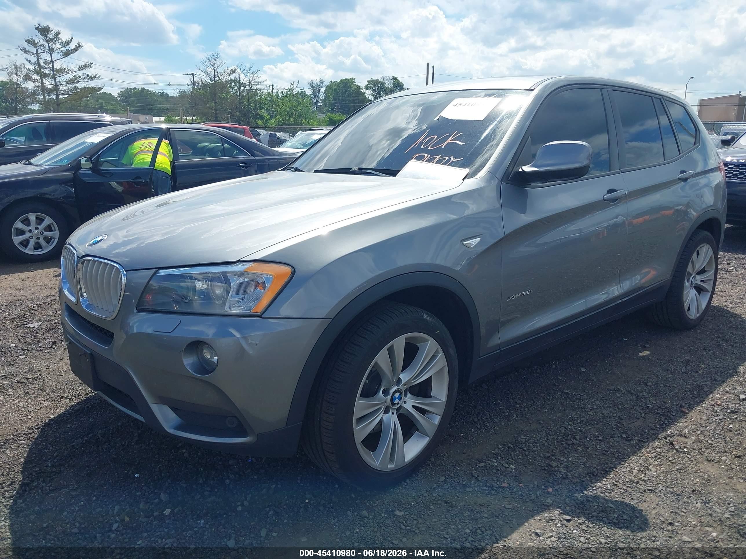 2014 Bmw X3 Xdrive35i Gray vin: 5UXWX7C51E0E78622
