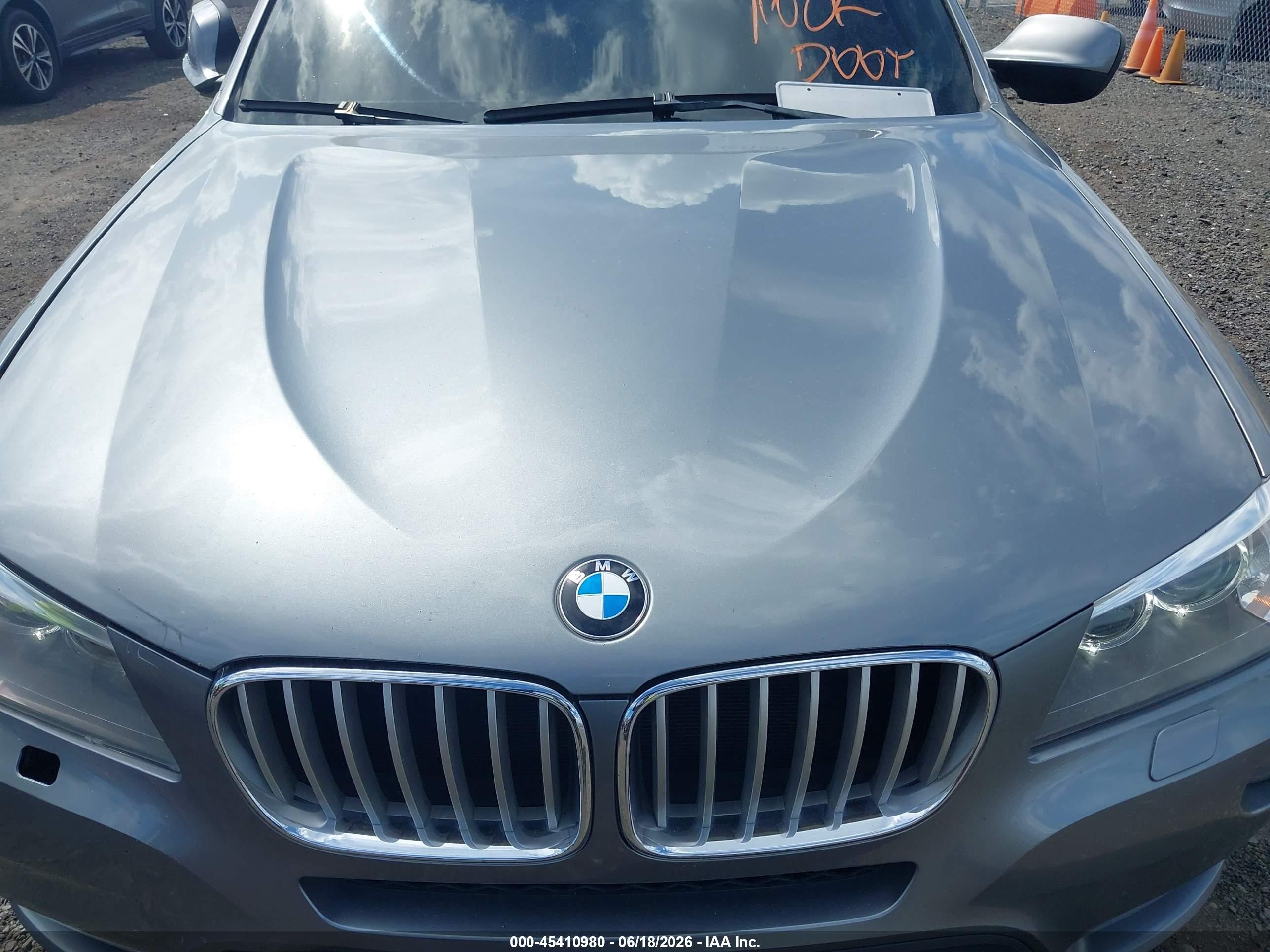 2014 Bmw X3 Xdrive35i Gray vin: 5UXWX7C51E0E78622