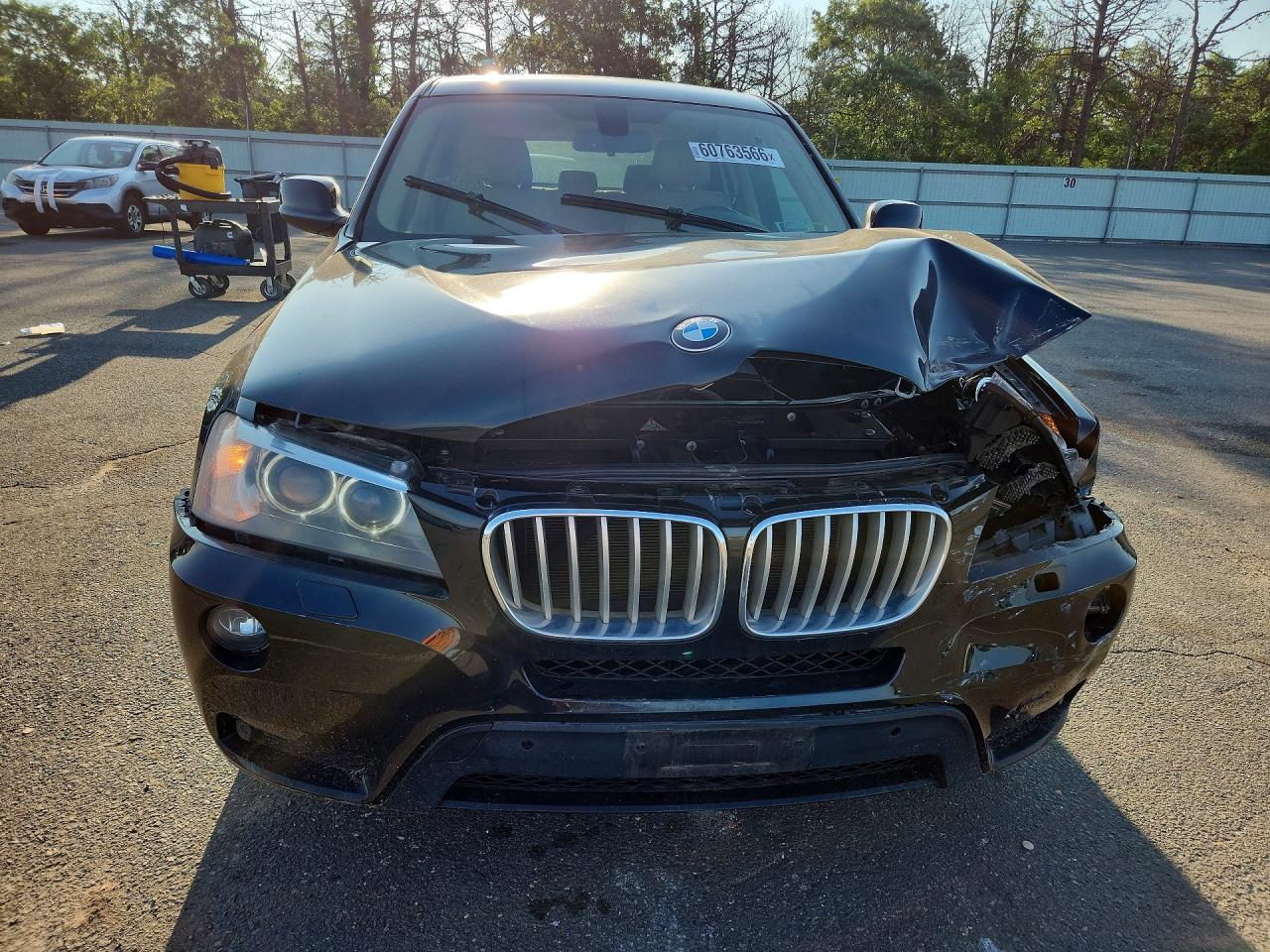 2014 Bmw X3 Xdrive35i Black vin: 5UXWX7C51E0E79916