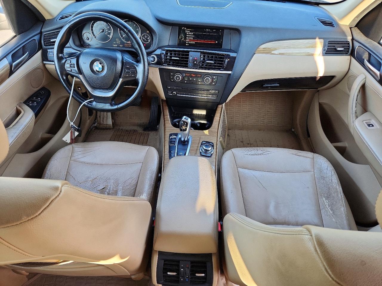 2014 Bmw X3 Xdrive35i Black vin: 5UXWX7C51E0E79916
