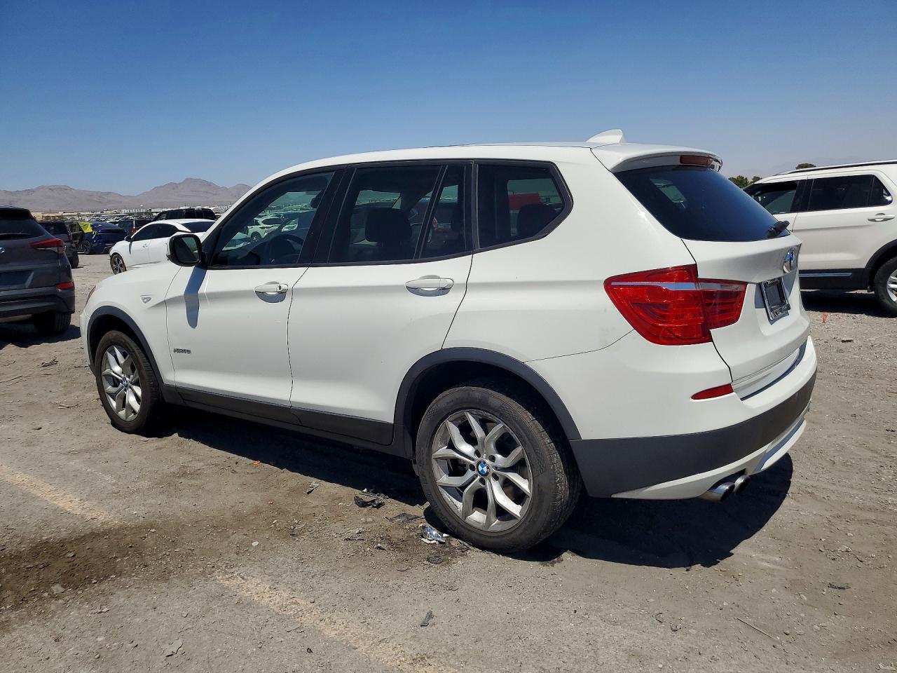 2014 Bmw X3 Xdrive35i White vin: 5UXWX7C51EL984074