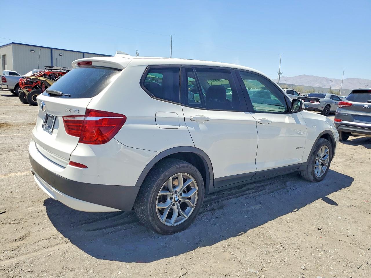 2014 Bmw X3 Xdrive35i White vin: 5UXWX7C51EL984074