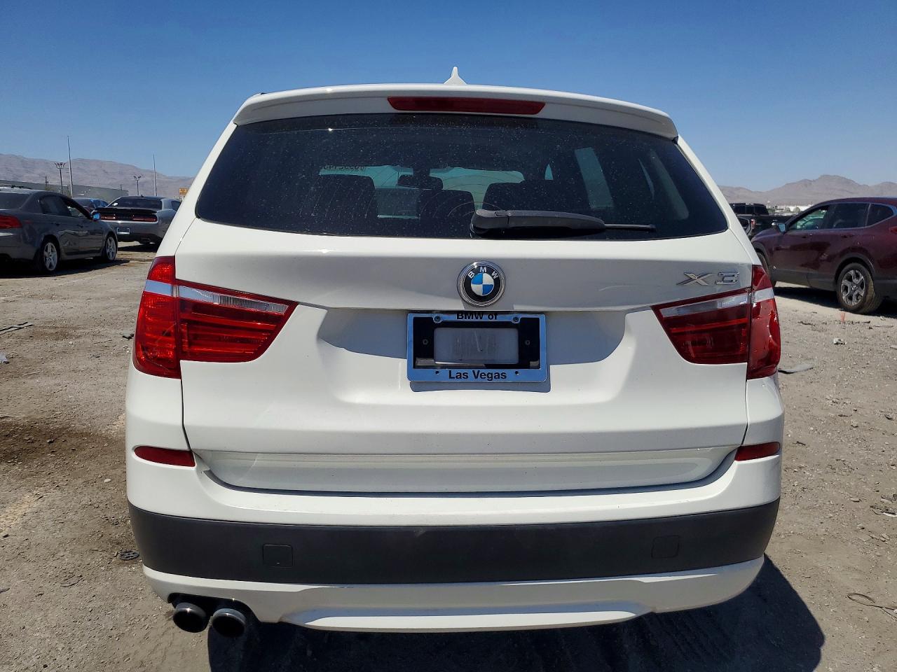 2014 Bmw X3 Xdrive35i White vin: 5UXWX7C51EL984074