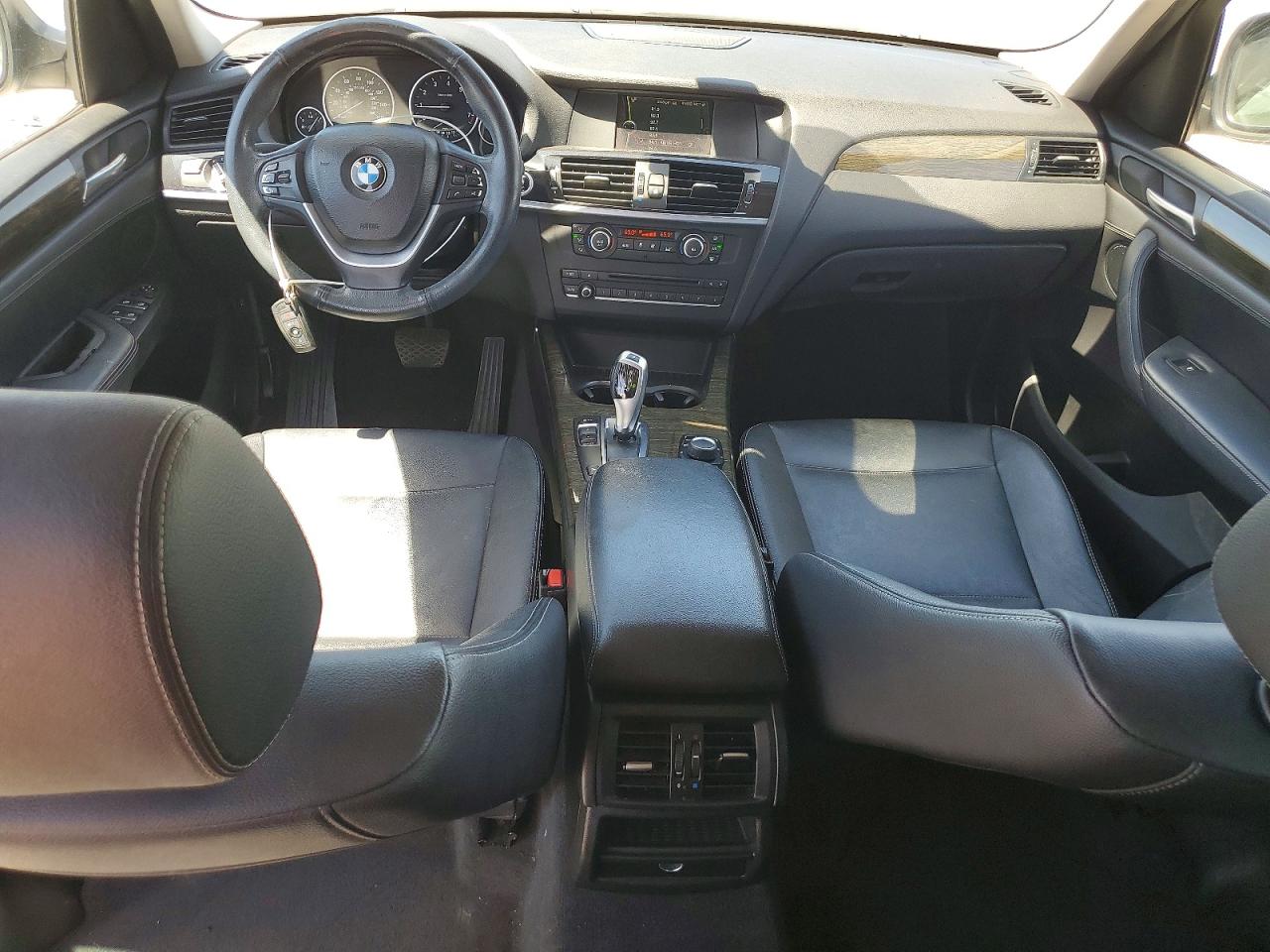 2014 Bmw X3 Xdrive35i White vin: 5UXWX7C51EL984074