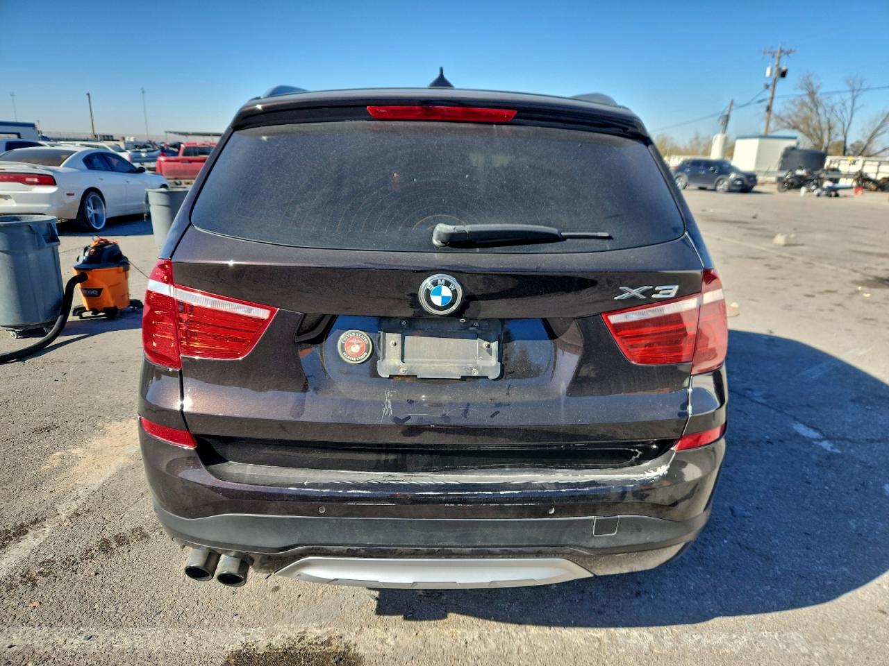 2015 Bmw X3 Xdrive35i Коричневый vin: 5UXWX7C51F0K32118