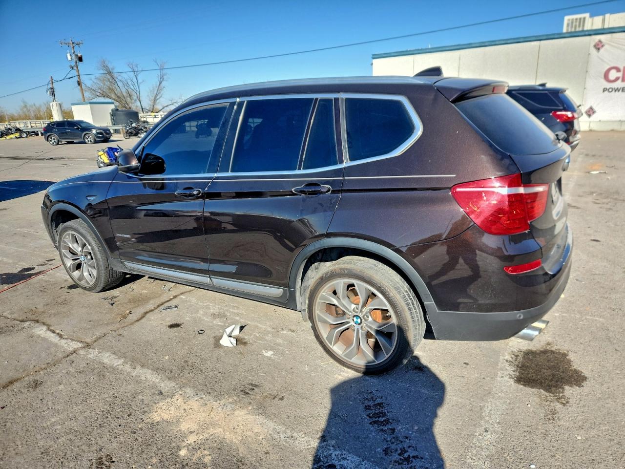 2015 Bmw X3 Xdrive35i Коричневый vin: 5UXWX7C51F0K32118