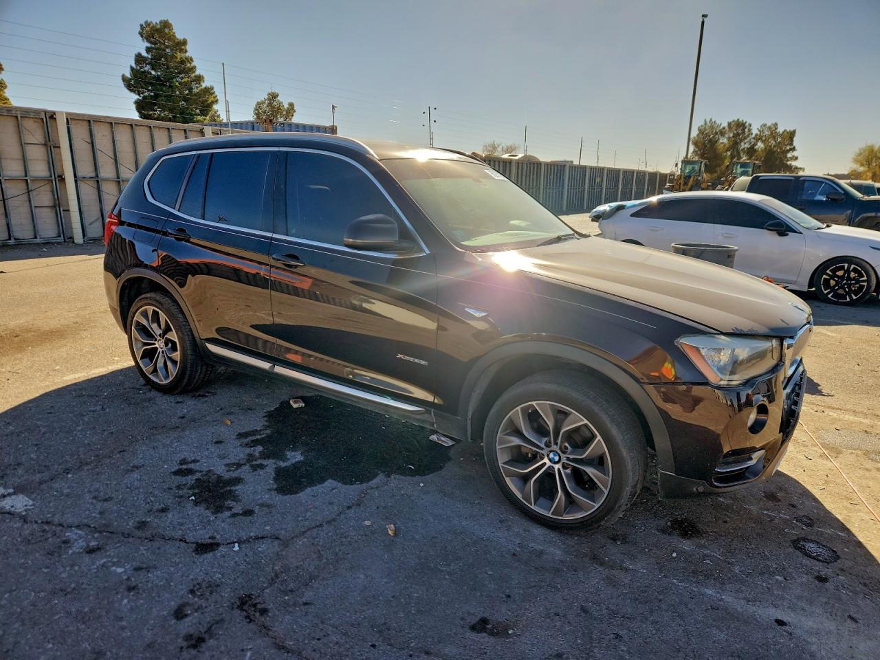 2015 Bmw X3 Xdrive35i Коричневый vin: 5UXWX7C51F0K32118