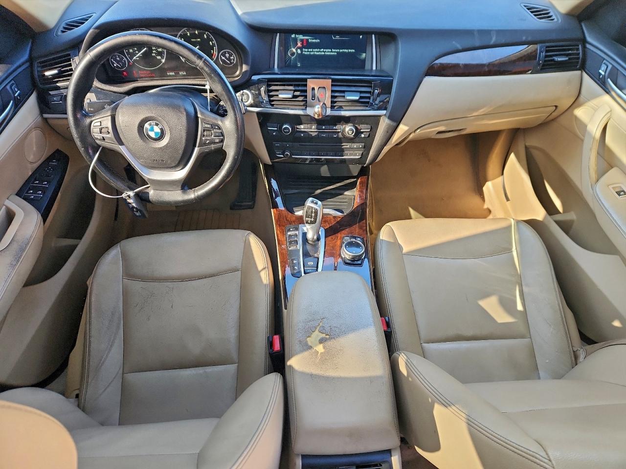 2015 Bmw X3 Xdrive35i Коричневый vin: 5UXWX7C51F0K32118
