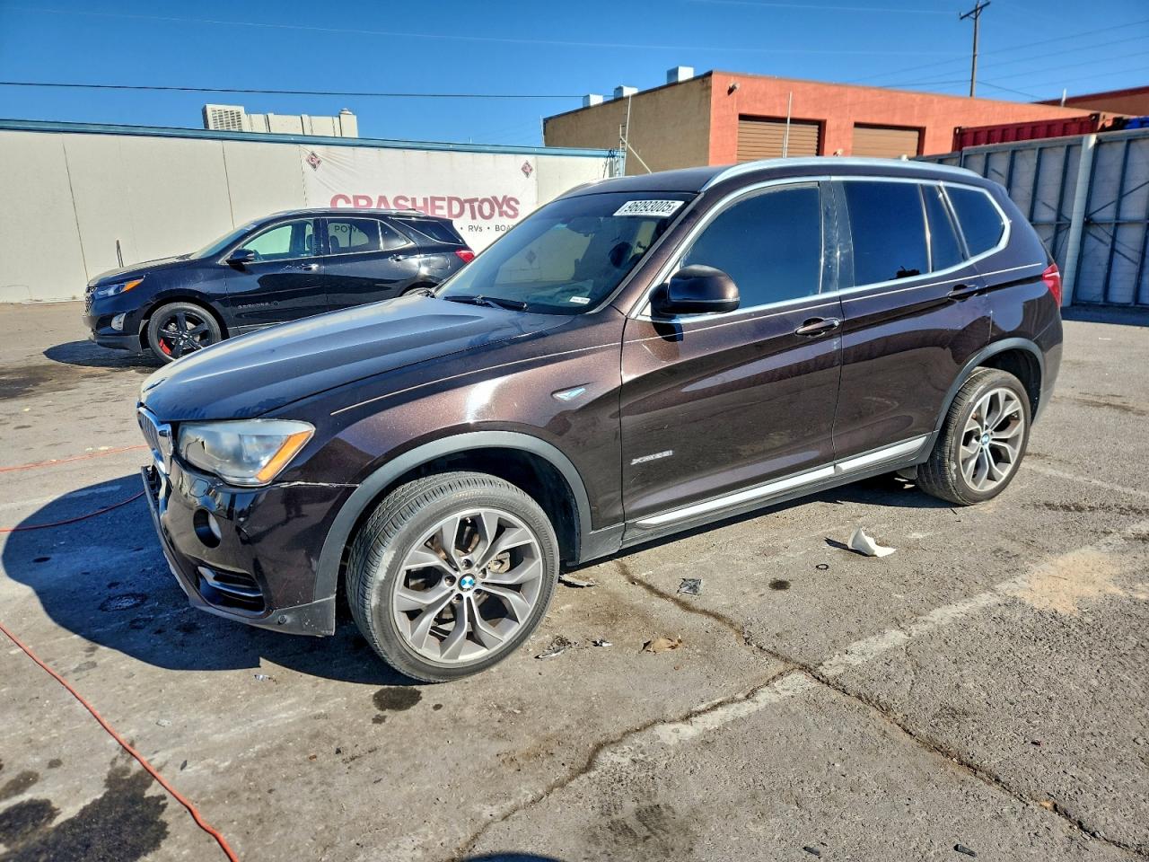 2015 Bmw X3 Xdrive35i Коричневый vin: 5UXWX7C51F0K32118