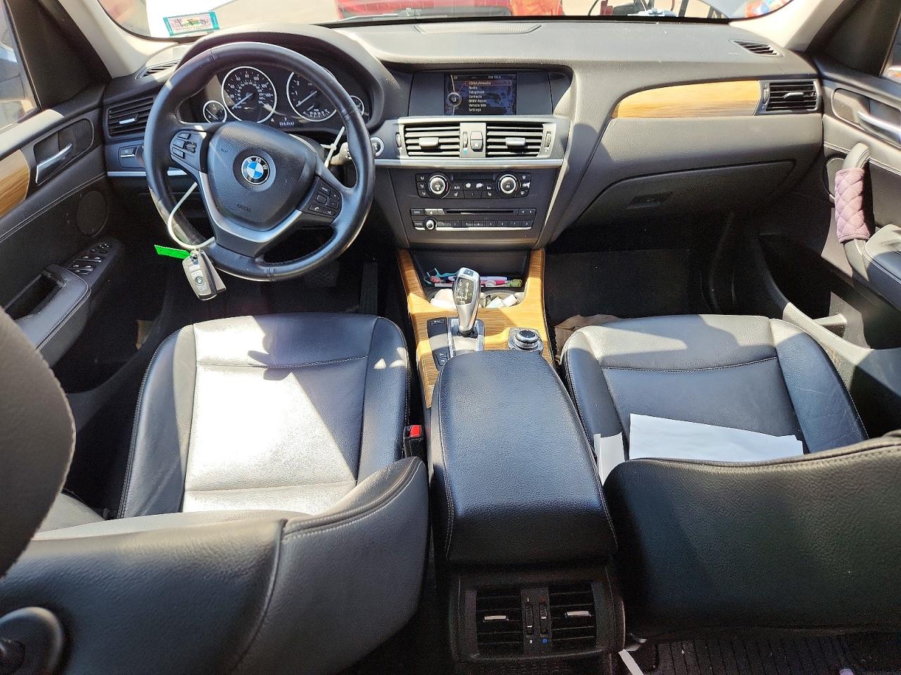 2011 Bmw X3 Xdrive35i Silver vin: 5UXWX7C52BLT78875