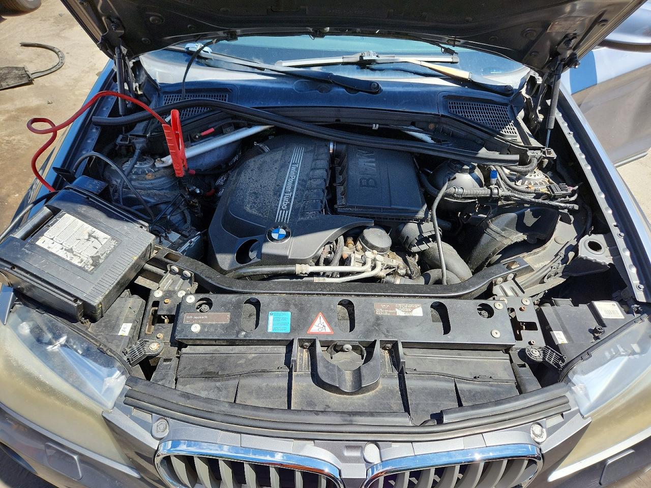 2011 Bmw X3 Xdrive35i Silver vin: 5UXWX7C52BLT78875