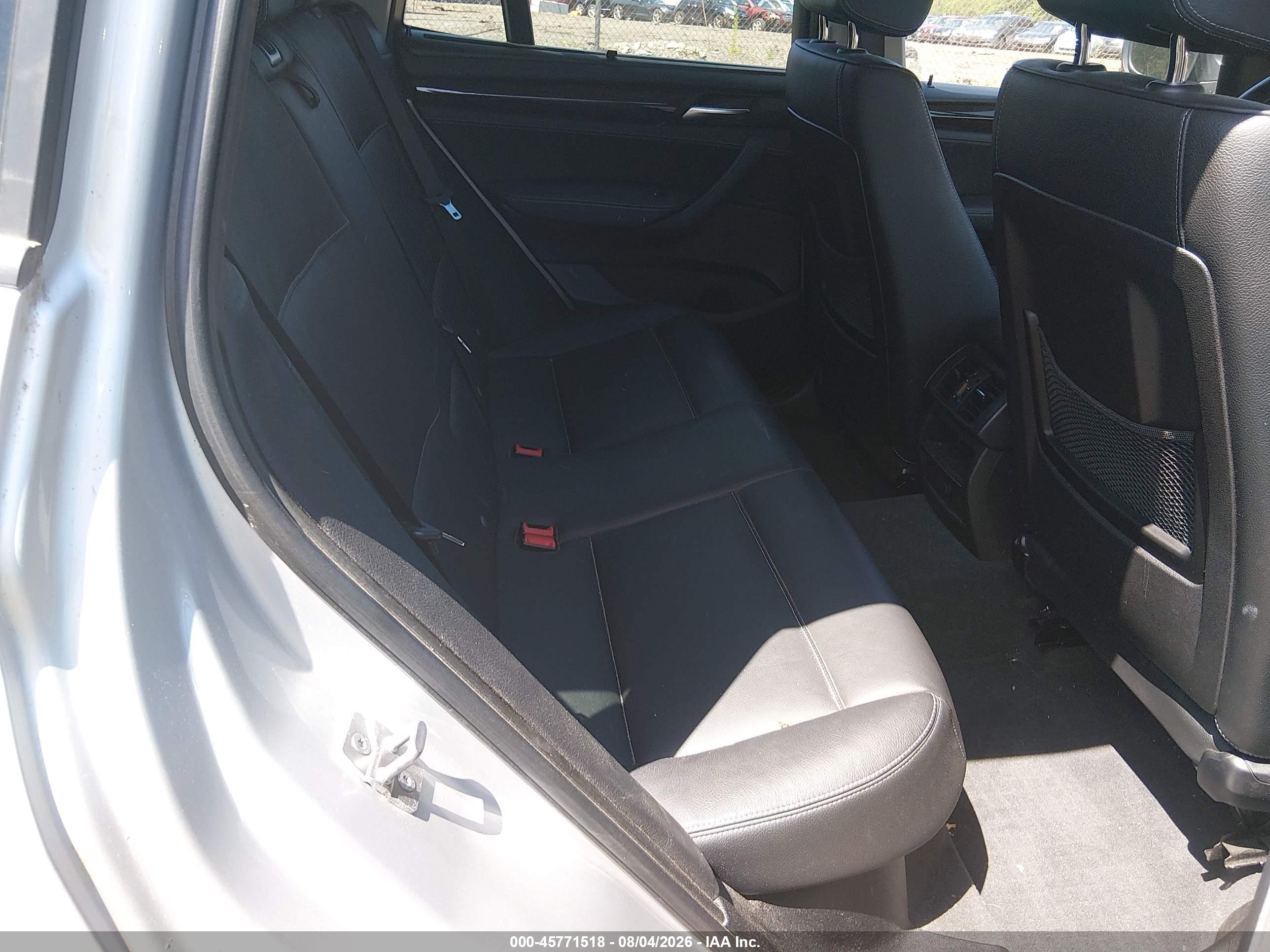 2012 Bmw X3 Xdrive35i Silver vin: 5UXWX7C52CL736493