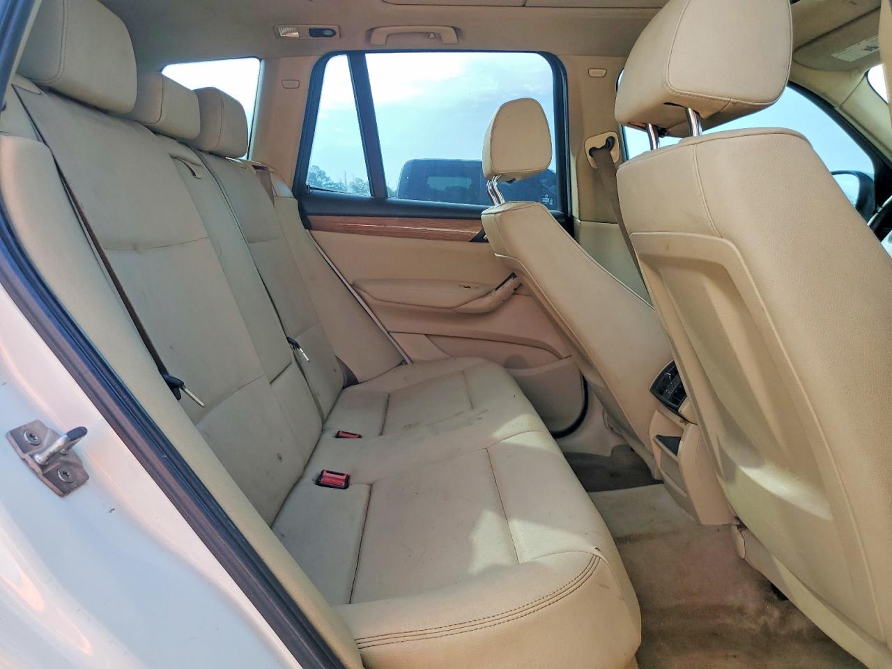 2012 Bmw X3 Xdrive35i White vin: 5UXWX7C52CL737238
