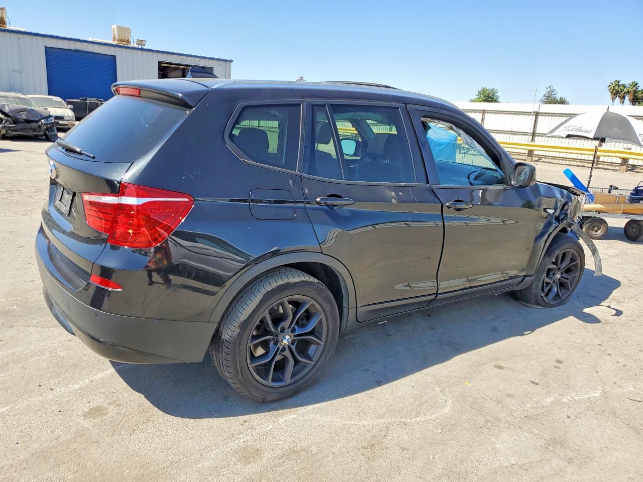 2013 Bmw X3 Xdrive35i Black vin: 5UXWX7C52DL977813