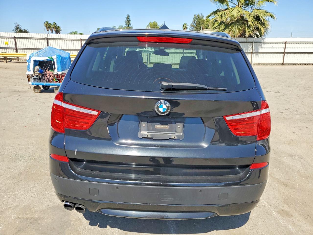 2013 Bmw X3 Xdrive35i Black vin: 5UXWX7C52DL977813