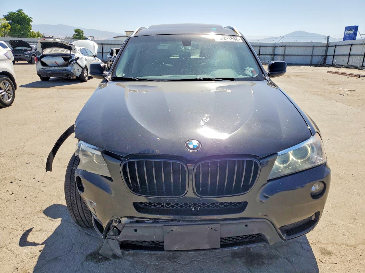 2013 Bmw X3 Xdrive35i Black vin: 5UXWX7C52DL977813