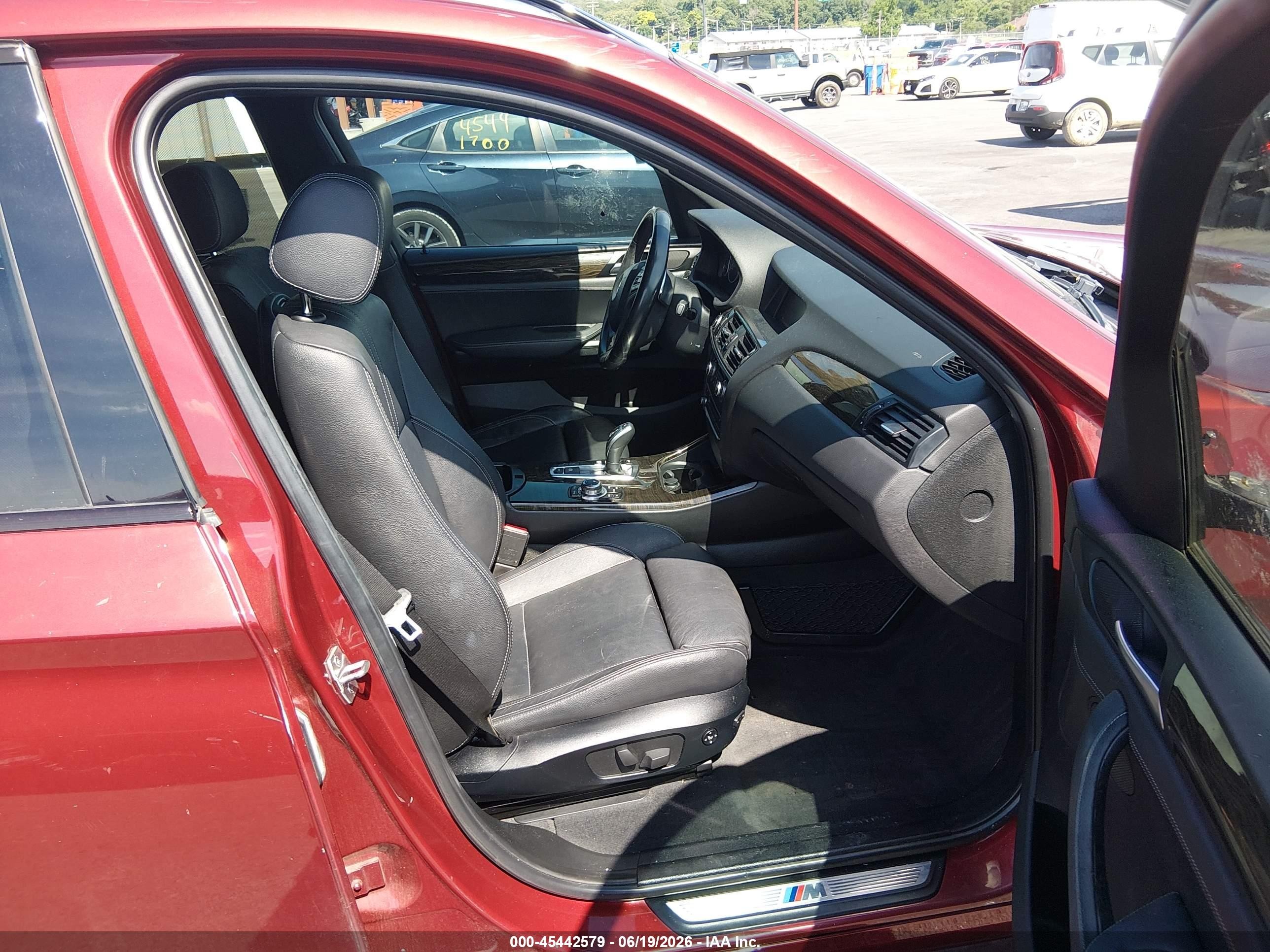 2013 Bmw X3 Xdrive35i Red vin: 5UXWX7C52DL980761