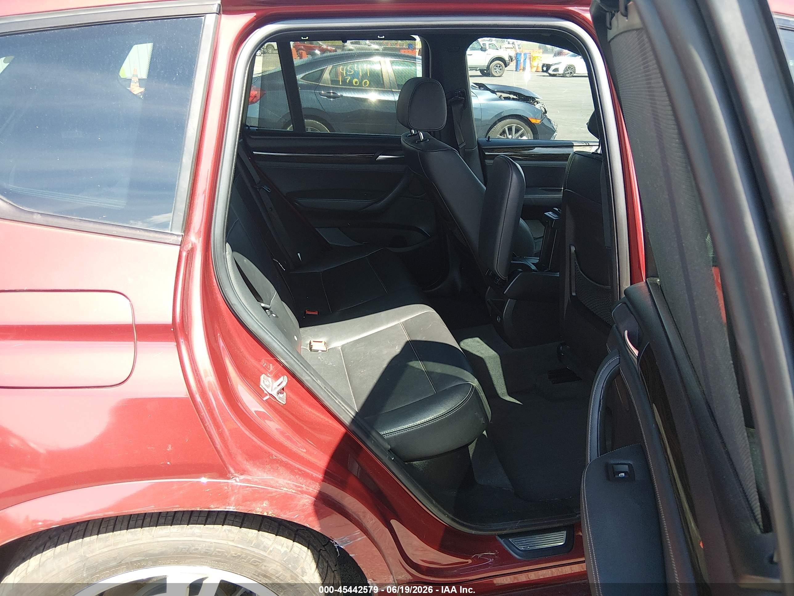 2013 Bmw X3 Xdrive35i Red vin: 5UXWX7C52DL980761