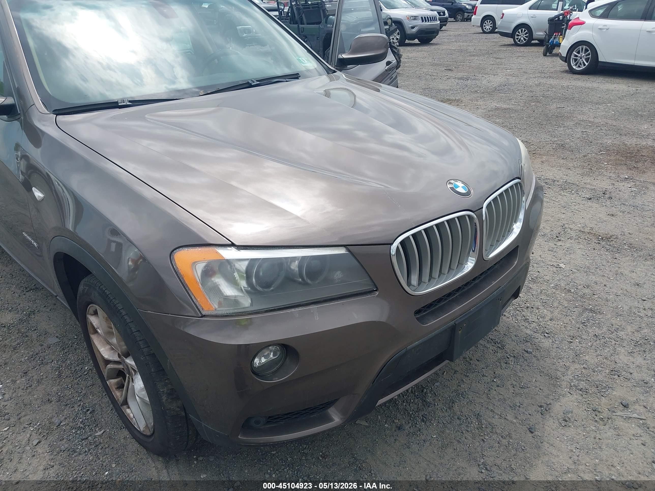 2011 Bmw X3 Xdrive35i Tan vin: 5UXWX7C53BL735125