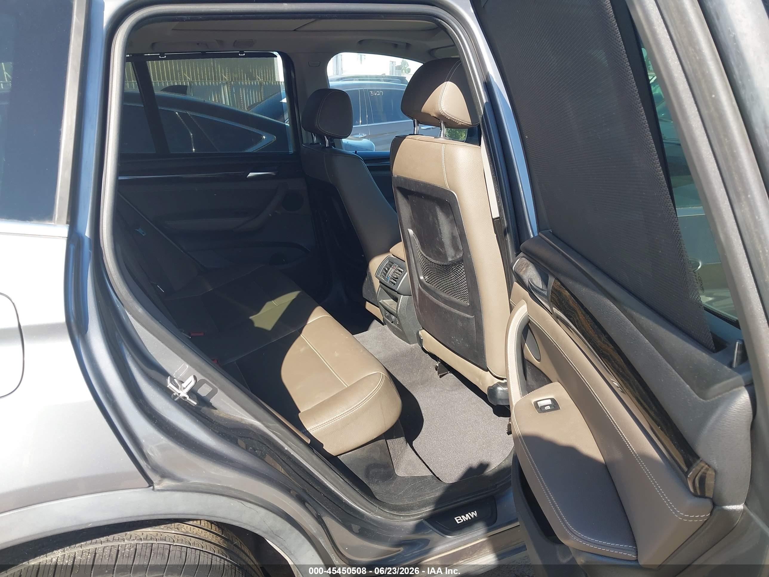 2011 Bmw X3 Xdrive35i Gray vin: 5UXWX7C53BLT78805