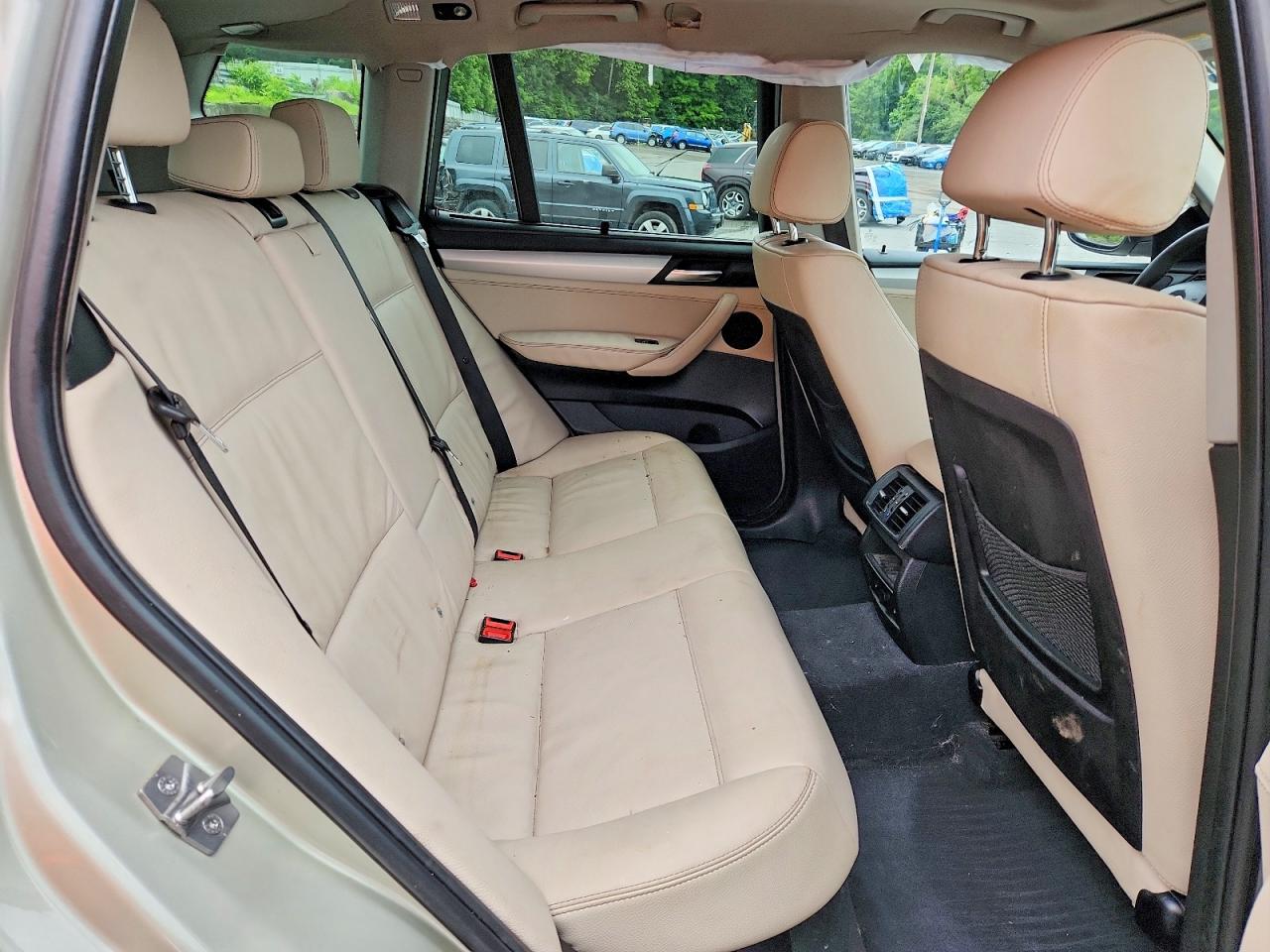 2011 Bmw X3 Xdrive35i Beige vin: 5UXWX7C53BLT78965