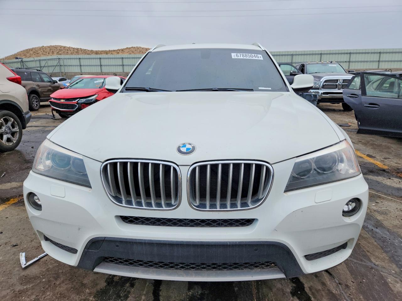 2014 Bmw X3 Xdrive35i Белый vin: 5UXWX7C53E0E77312