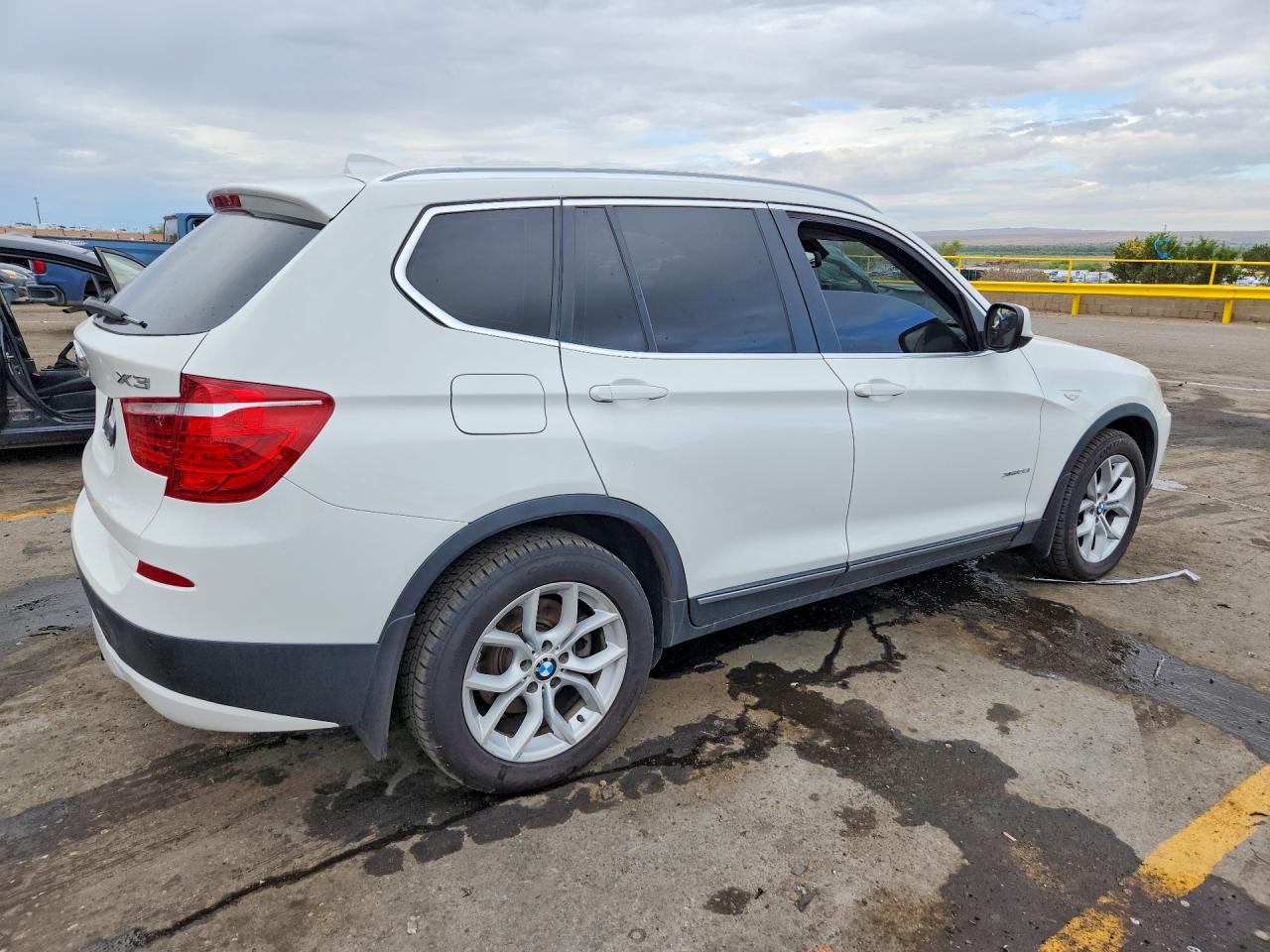 2014 Bmw X3 Xdrive35i Белый vin: 5UXWX7C53E0E77312