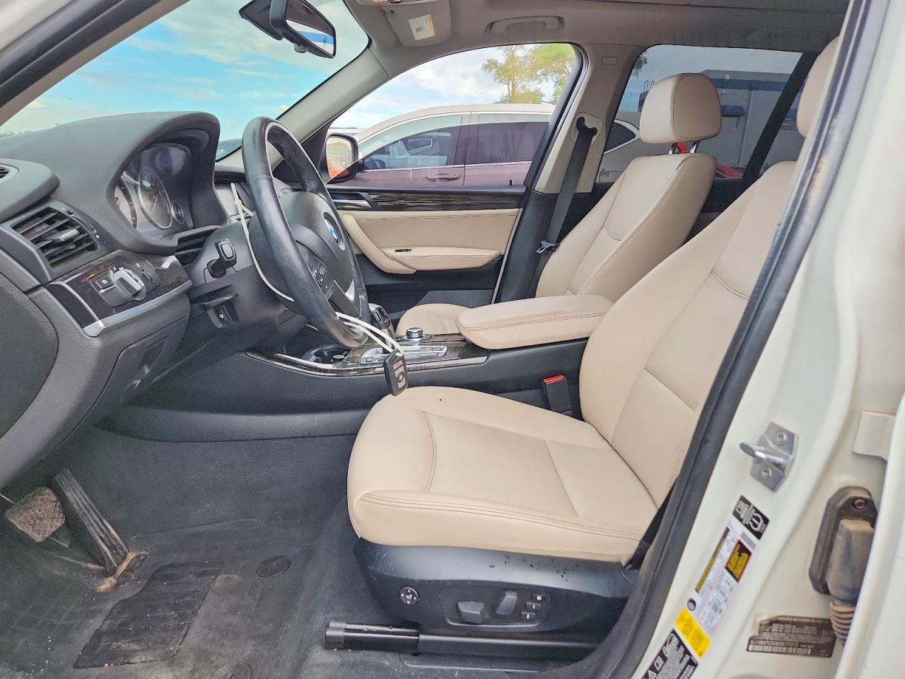 2014 Bmw X3 Xdrive35i Белый vin: 5UXWX7C53E0E77312