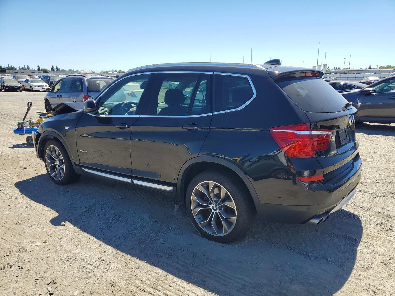 2015 Bmw X3 Xdrive35i Black vin: 5UXWX7C53F0K32184