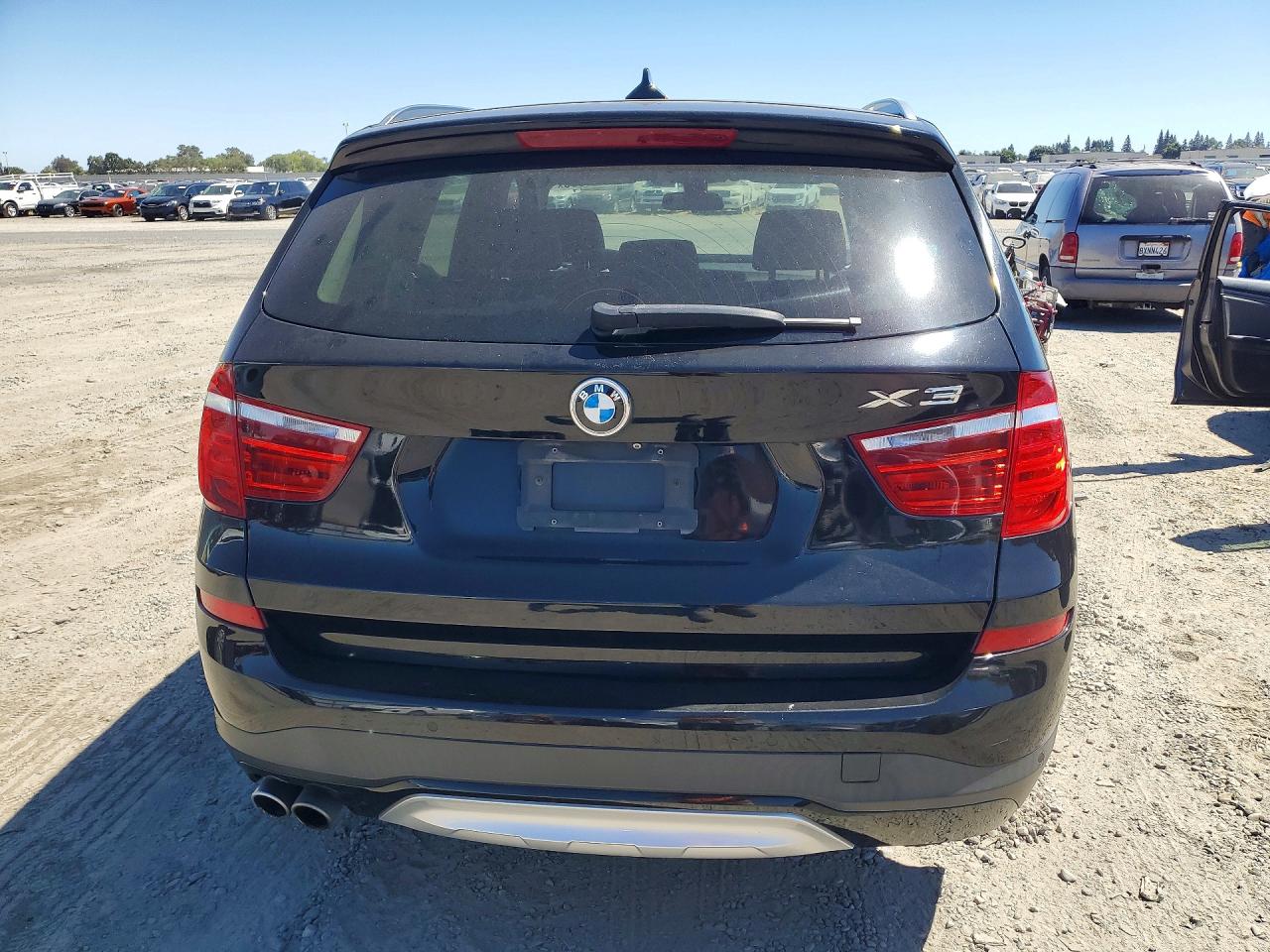 2015 Bmw X3 Xdrive35i Black vin: 5UXWX7C53F0K32184